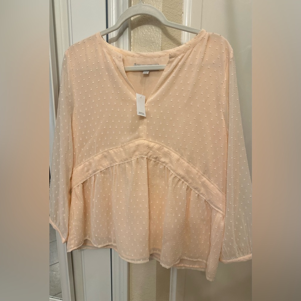 NWT Loft Soft Pink Blouse